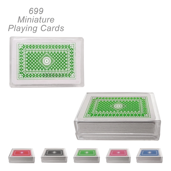 Popular Miniature Playing Card Deck, 54 Cards, 2 1/4" - Popular Miniature Playing Card Deck, 54 Cards, 2 1/4" - Image 5 of 10
