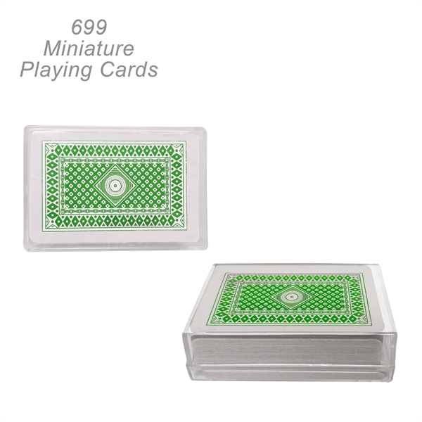 Popular Miniature Playing Card Deck, 54 Cards, 2 1/4" - Popular Miniature Playing Card Deck, 54 Cards, 2 1/4" - Image 6 of 10