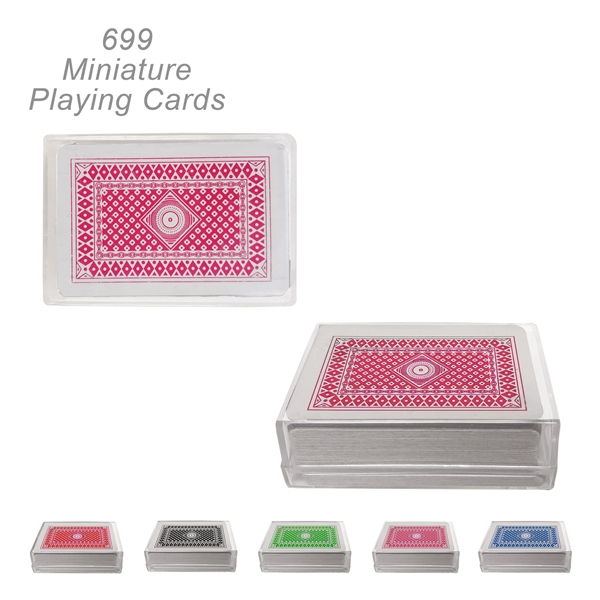 Popular Miniature Playing Card Deck, 54 Cards, 2 1/4" - Popular Miniature Playing Card Deck, 54 Cards, 2 1/4" - Image 7 of 10