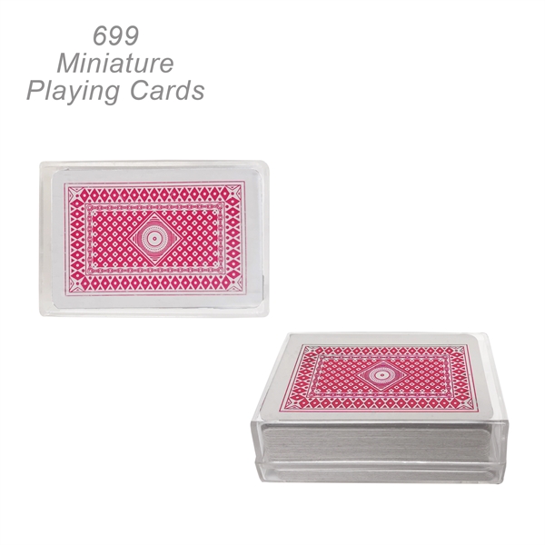 Popular Miniature Playing Card Deck, 54 Cards, 2 1/4" - Popular Miniature Playing Card Deck, 54 Cards, 2 1/4" - Image 8 of 10