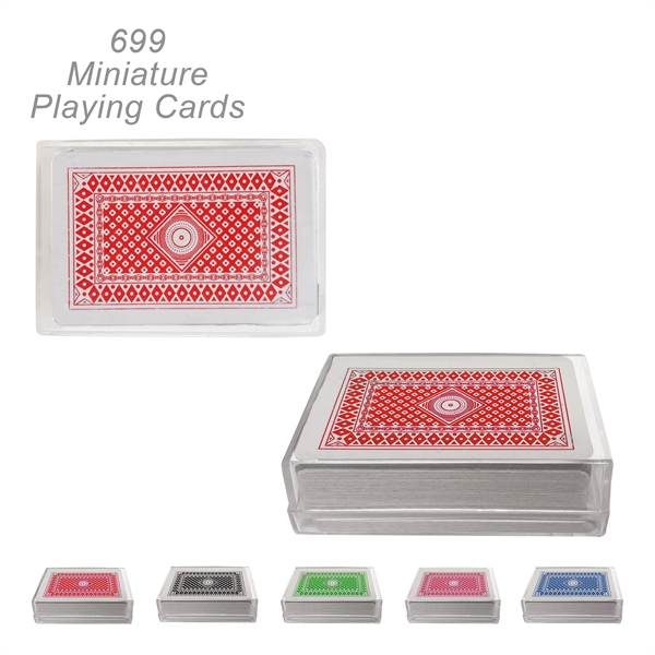 Popular Miniature Playing Card Deck, 54 Cards, 2 1/4" - Popular Miniature Playing Card Deck, 54 Cards, 2 1/4" - Image 9 of 10