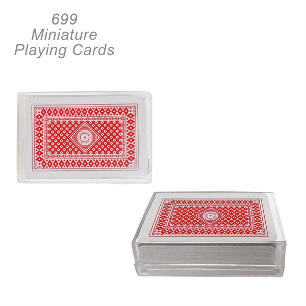 Popular Miniature Playing Card Deck, 54 Cards, 2 1/4" - Popular Miniature Playing Card Deck, 54 Cards, 2 1/4" - Image 10 of 10