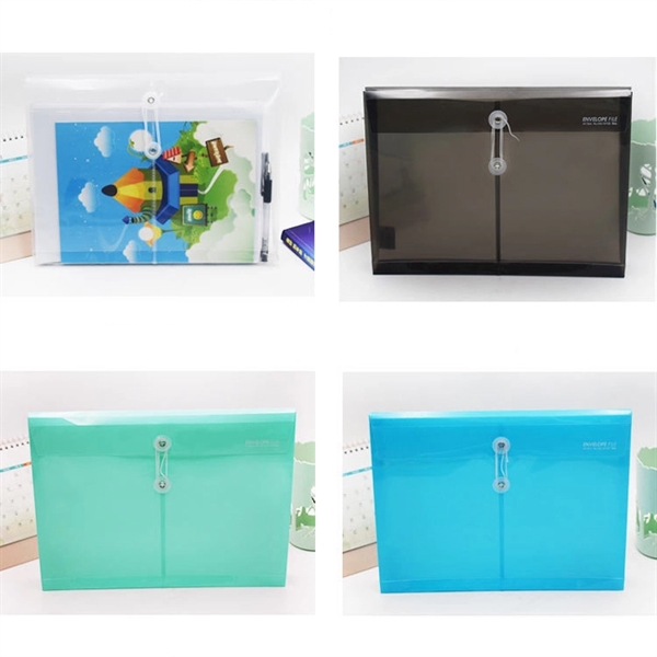 A4 PP Document Bag - A4 PP Document Bag - Image 2 of 2