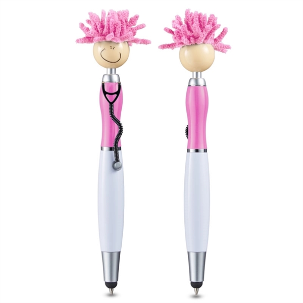 MopToppers® Screen Cleaner with Stethoscope Stylus Pen - MopToppers® Screen Cleaner with Stethoscope Stylus Pen - Image 9 of 9