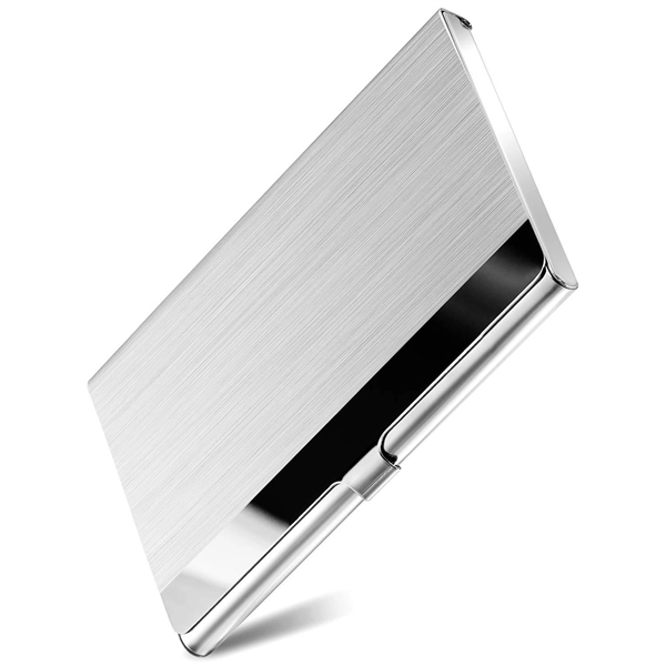 Stainless Steel Business Card Holder - Stainless Steel Business Card Holder - Image 1 of 1