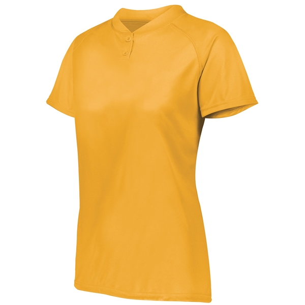 Augusta Sportswear Ladies' Attain Two-Button Jersey - Augusta Sportswear Ladies' Attain Two-Button Jersey - Image 7 of 29