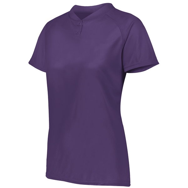 Augusta Sportswear Ladies' Attain Two-Button Jersey - Augusta Sportswear Ladies' Attain Two-Button Jersey - Image 13 of 29