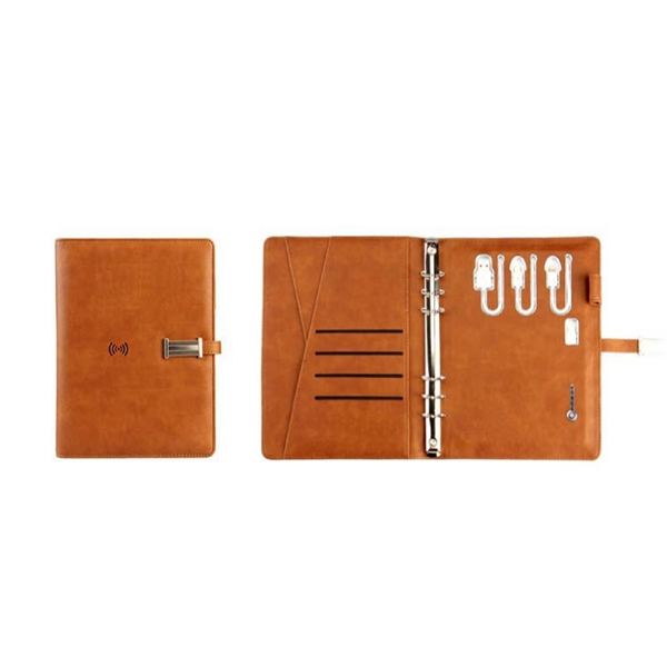 Notebook with Power Bank and USB Flash Drive - Notebook with Power Bank and USB Flash Drive - Image 6 of 6