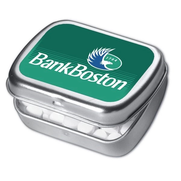 Small Hinged Tin - Small Hinged Tin - Image 1 of 2