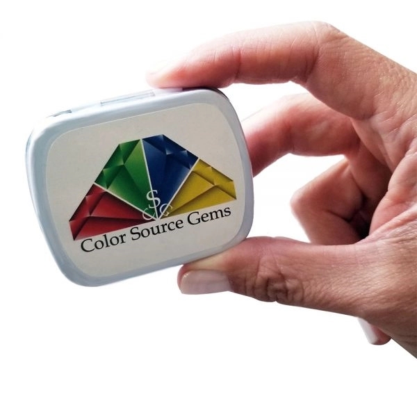 Small Hinged Tin - Small Hinged Tin - Image 2 of 2