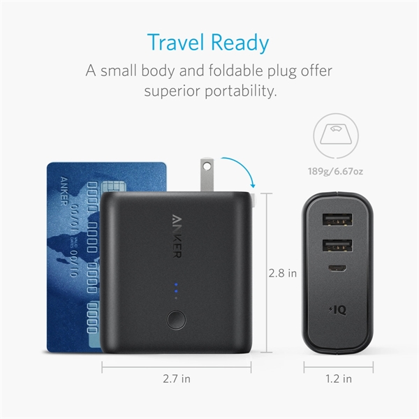 Anker® PowerCore Fusion 5000mAh - Anker® PowerCore Fusion 5000mAh - Image 3 of 8