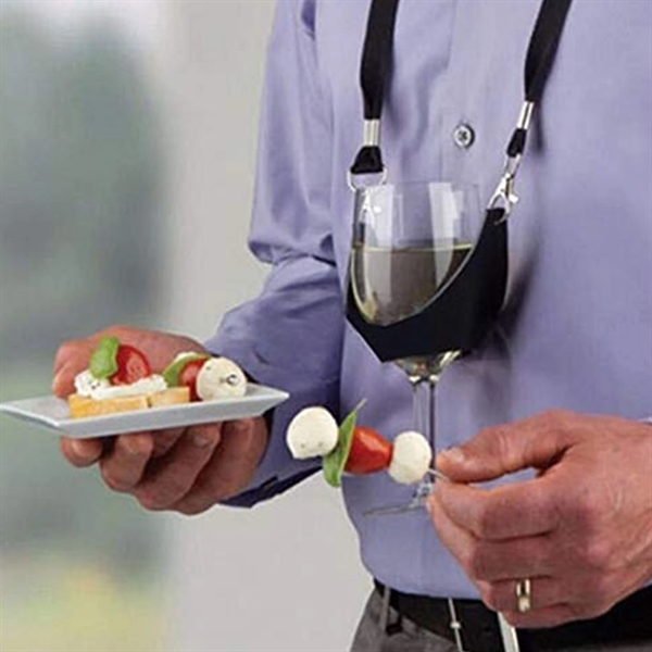 Lanyard With Wine Glass Holder - Lanyard With Wine Glass Holder - Image 3 of 3