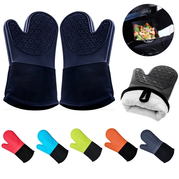 Thicken Silicone Oven Mitt - Thicken Silicone Oven Mitt - Image 0 of 7