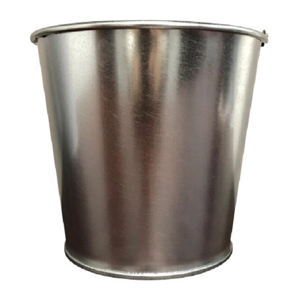 Silver Galvanized Bucket - Silver Galvanized Bucket - Image 1 of 4