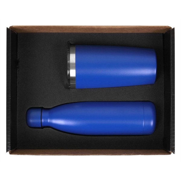 Stainless Steel 17oz. Tumbler & 22oz. Bottle Set - Stainless Steel 17oz. Tumbler & 22oz. Bottle Set - Image 3 of 16