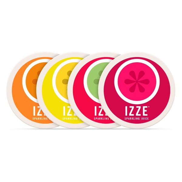 Round Absorbing Stone Coaster - Round Absorbing Stone Coaster - Image 4 of 5