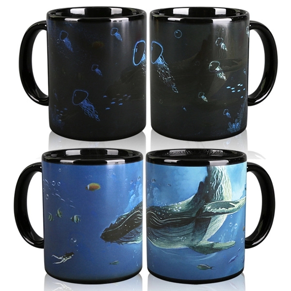 11oz Sublimation Magic Color Changing Coffee Mugs - 11oz Sublimation Magic Color Changing Coffee Mugs - Image 0 of 1