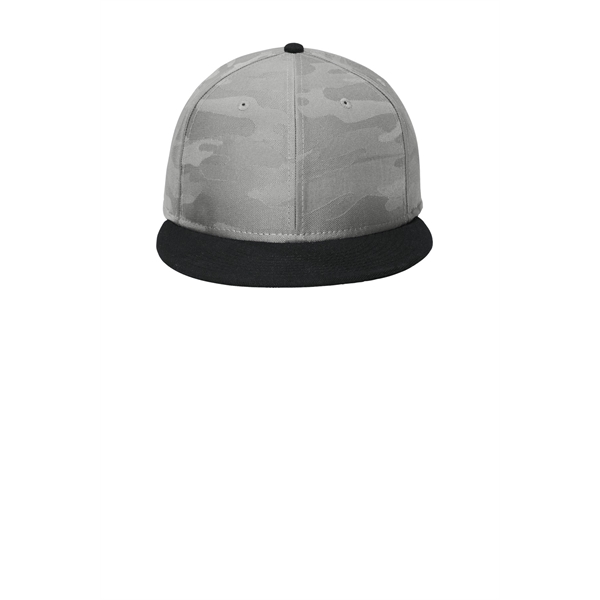 New Era Camo Flat Bill Snapback Cap - New Era Camo Flat Bill Snapback Cap - Image 10 of 10