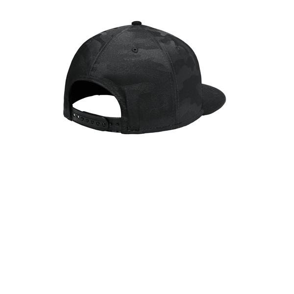 New Era Camo Flat Bill Snapback Cap - New Era Camo Flat Bill Snapback Cap - Image 9 of 10