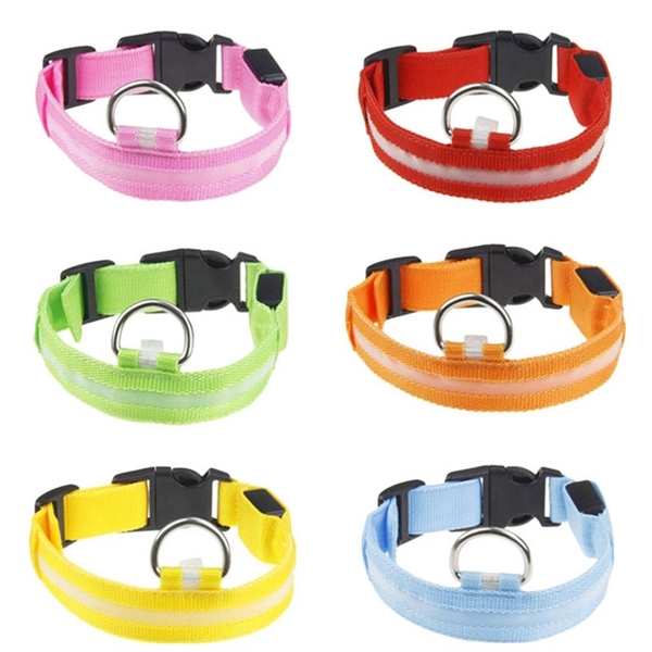 LED Pet Cat Dog Collar - LED Pet Cat Dog Collar - Image 2 of 5