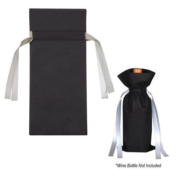 Wine Bottle Non-Woven Gift Bag - Wine Bottle Non-Woven Gift Bag - Image 1 of 13