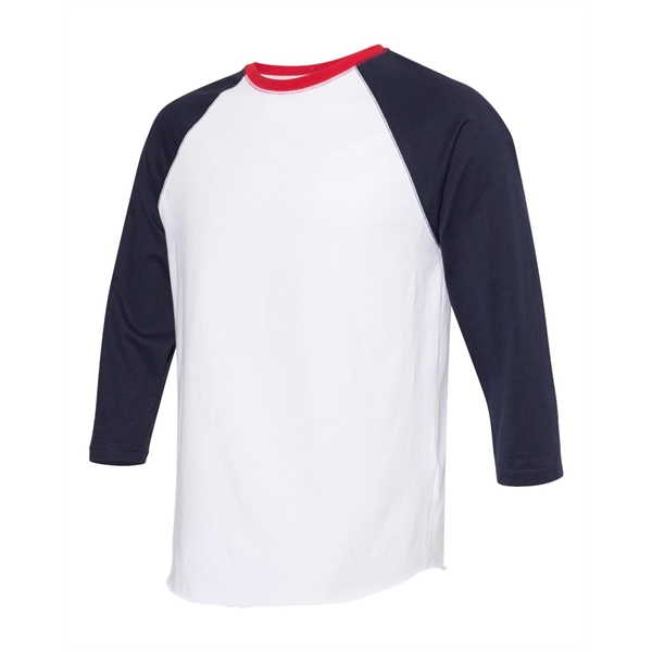 LAT Baseball Fine Jersey Three-Quarter Sleeve Tee - LAT Baseball Fine Jersey Three-Quarter Sleeve Tee - Image 45 of 48