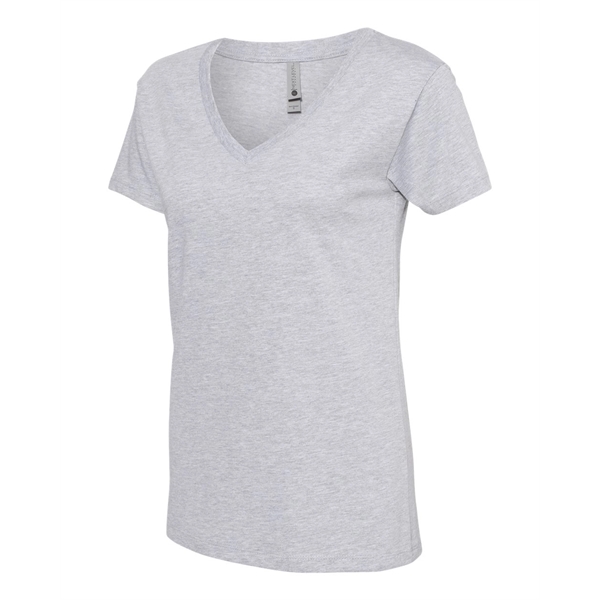 Next Level Women's Cotton V-Neck T-Shirt - Next Level Women's Cotton V-Neck T-Shirt - Image 1 of 16