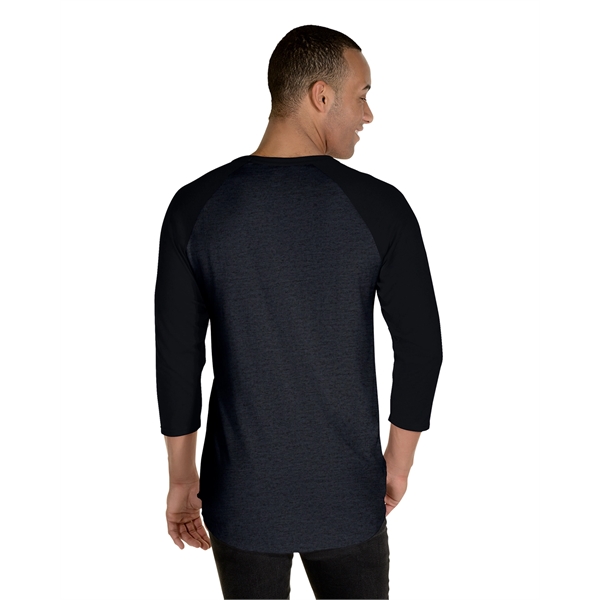 Jerzees Unisex Three-Quarter Sleeve Raglan T-Shirt