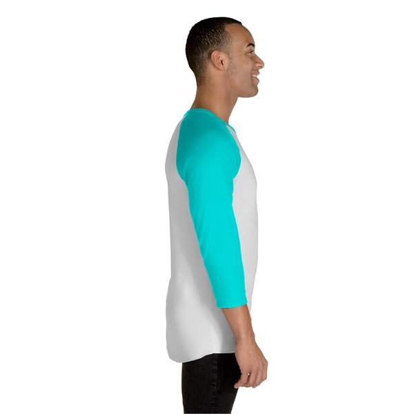 Jerzees Unisex Three-Quarter Sleeve Raglan T-Shirt