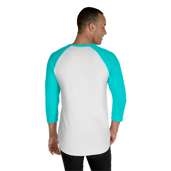 Jerzees Unisex Three-Quarter Sleeve Raglan T-Shirt