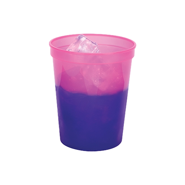 16oz Color Changing Stadium Cup - 16oz Color Changing Stadium Cup - Image 6 of 10