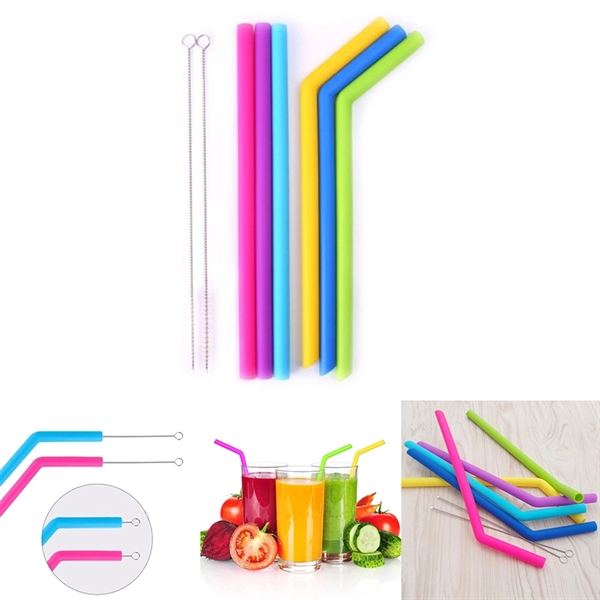 Reusable Silicone Drinking Straw - Reusable Silicone Drinking Straw - Image 1 of 1