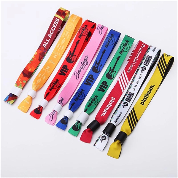 Woven Wristband Bracelet - Woven Wristband Bracelet - Image 2 of 2