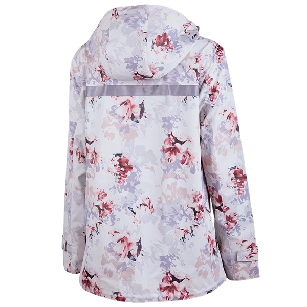 Women's New Englander® Floral Printed Rain Jacket - Women's New Englander® Floral Printed Rain Jacket - Image 2 of 2