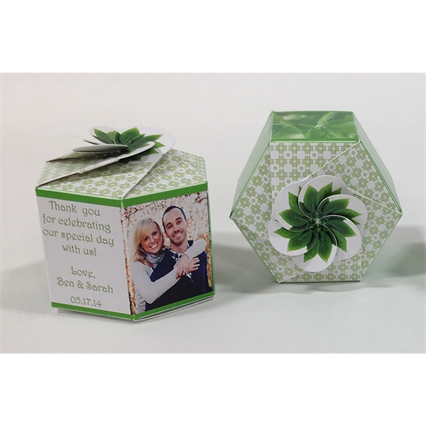 SeedGems Paper Planter w/custom graphics-Biodegradable kit - SeedGems Paper Planter w/custom graphics-Biodegradable kit - Image 2 of 3