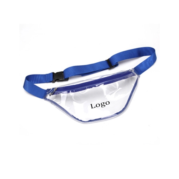 Clear Zipper Fanny Pack - Clear Zipper Fanny Pack - Image 2 of 2