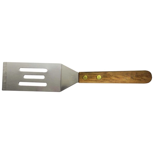 Wood Handle Kitchen Utensil - Slotted Spatula - Wood Handle Kitchen Utensil - Slotted Spatula - Image 3 of 3