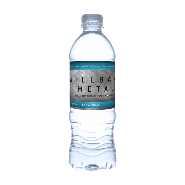 16.9oz Custom Label Bottled Water - 16.9oz Custom Label Bottled Water - Image 1 of 9
