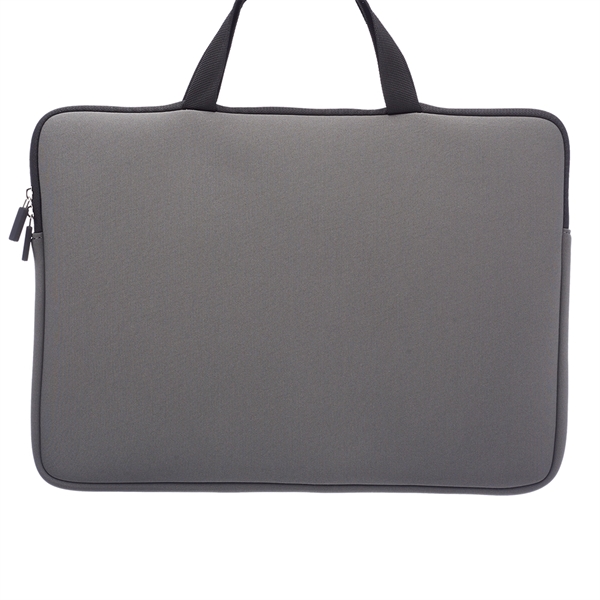 Neoprene Padded Laptop Sleeve w/ Handle Tech Accessory Bags - Neoprene Padded Laptop Sleeve w/ Handle Tech Accessory Bags - Image 2 of 3