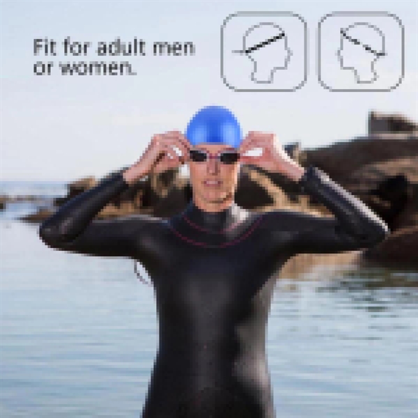 Silicone Swim Cap - Silicone Swim Cap - Image 3 of 4