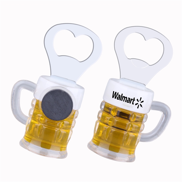 Magnetic Beer Mug Bottle Opener - Magnetic Beer Mug Bottle Opener - Image 0 of 1