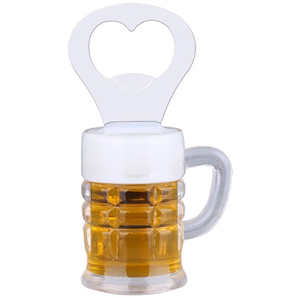 Magnetic Beer Mug Bottle Opener - Magnetic Beer Mug Bottle Opener - Image 1 of 1