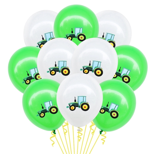Construction Vehicle Excavator Latex Balloons - Construction Vehicle Excavator Latex Balloons - Image 1 of 2