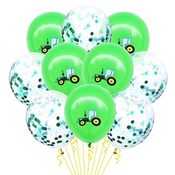 Construction Vehicle Excavator Latex Balloons - Construction Vehicle Excavator Latex Balloons - Image 2 of 2