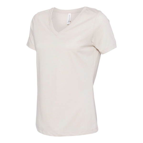 BELLA + CANVAS Women's Relaxed Jersey V-Neck Tee - BELLA + CANVAS Women's Relaxed Jersey V-Neck Tee - Image 65 of 100