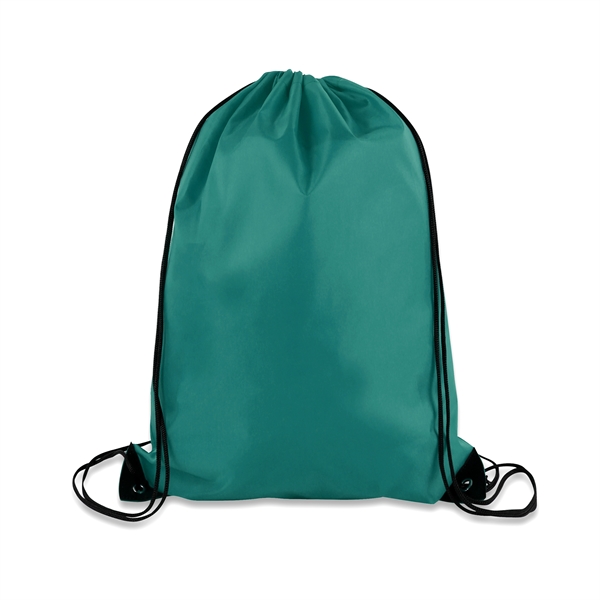 14" x 18" Polyester Drawstring Backpack - 14" x 18" Polyester Drawstring Backpack - Image 13 of 19
