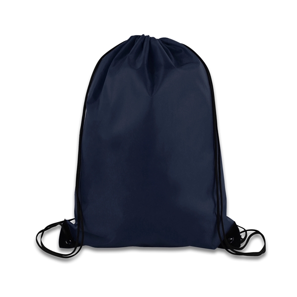 14" x 18" Polyester Drawstring Backpack - 14" x 18" Polyester Drawstring Backpack - Image 18 of 19