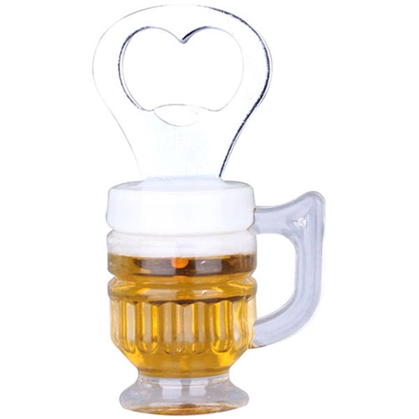 Magnetic Beer Mug Bottle Opener - Magnetic Beer Mug Bottle Opener - Image 1 of 1