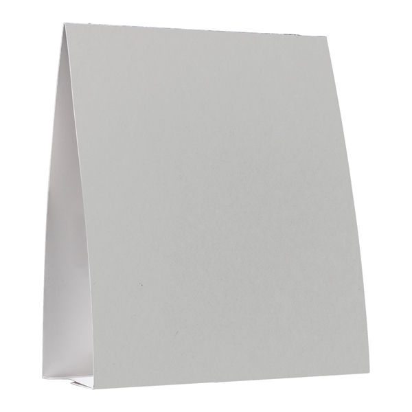 Table Tent Cardstock 12pt 2 sided - 6.75" X 8" X 2" - Table Tent Cardstock 12pt 2 sided - 6.75" X 8" X 2" - Image 1 of 1