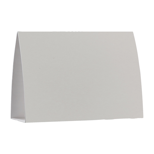 Table Tent Cardstock 12pt 2 sided - 5.75" X 4" X 2" - Table Tent Cardstock 12pt 2 sided - 5.75" X 4" X 2" - Image 1 of 1